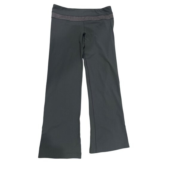 𝓛𝓾𝓵𝓾𝓵𝓮𝓶𝓸𝓷 Brown Groove Yoga Pants Bootcut - Picture 1 of 5